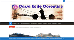 Desktop Screenshot of cassaedilecosentina.com